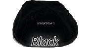 Velvet Black Yarmulkes