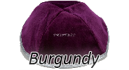 Velvet Burgundy Yarmulkes