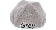 Velvet Grey Yarmulkes