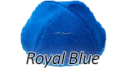 Velvet Royal Blue Yarmulkes